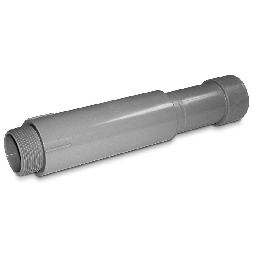 Carlon E945NX Adapter End Male Terminal Non-Metallic Conduit Expansion Coupling, 4 in, For Use With Schedule 40 and 80 Conduit, PVC